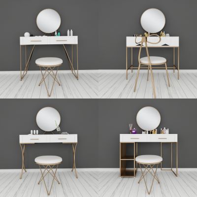 后现代梳妆台组合