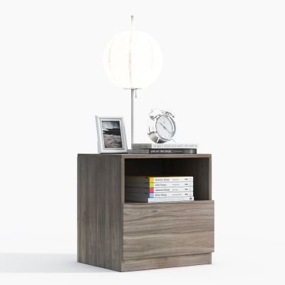 现代床头柜