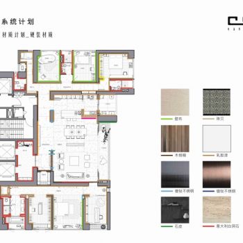 40套现代风格家装全套CAD施工图｜方案说明｜软装方案｜效果图