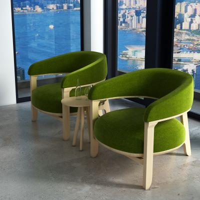 现代时尚单人沙发椅