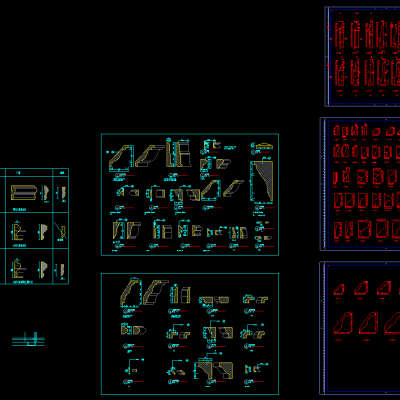角线｜CAD图块素材