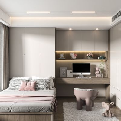 现代榻榻米卧室