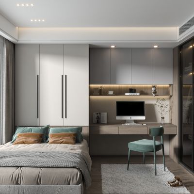 现代榻榻米卧室