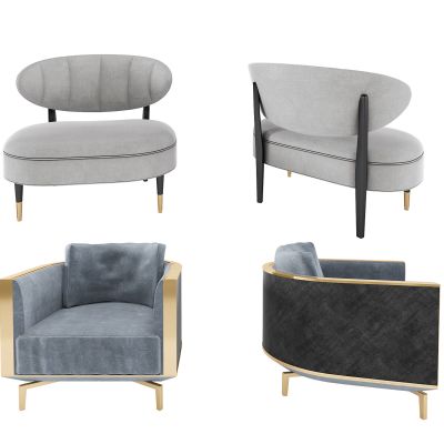 现代休闲单人沙发 单椅