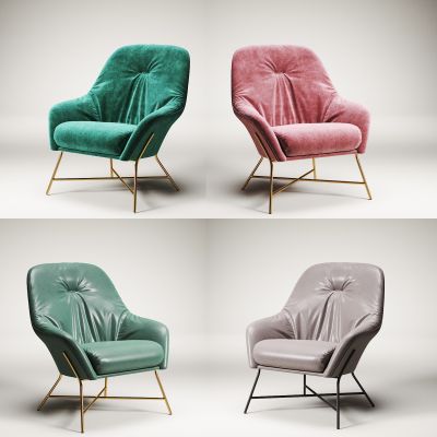 现代轻奢休闲椅