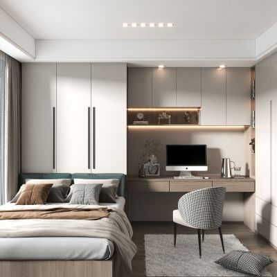 现代榻榻米卧室