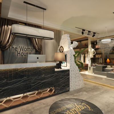 现代服装店女装