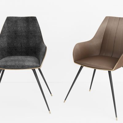 现代休闲椅 餐椅 餐厅椅子 单人椅