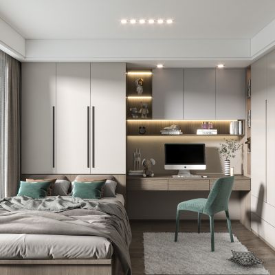 现代榻榻米卧室