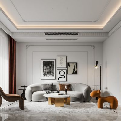 混搭风格个性客餐厅