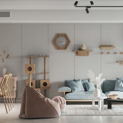 混搭风格个性客餐厅