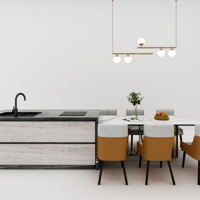 餐桌椅 吧台 吊灯