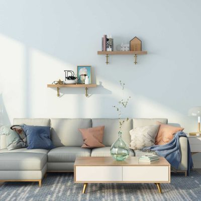 北欧客厅沙发茶几组合