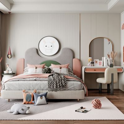 现代儿童卧室
