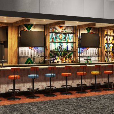 现代酒吧台
