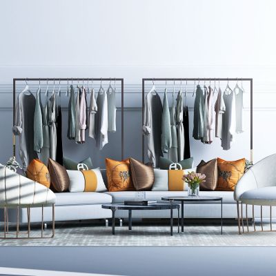 现代沙发茶几组合