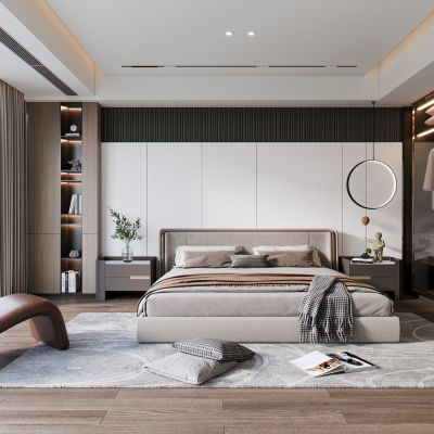 现代卧室