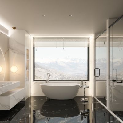 现代家居卫生间