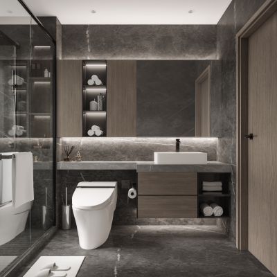 现代家居卫生间