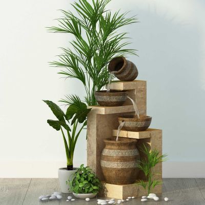 东南亚景观盆栽植物组合