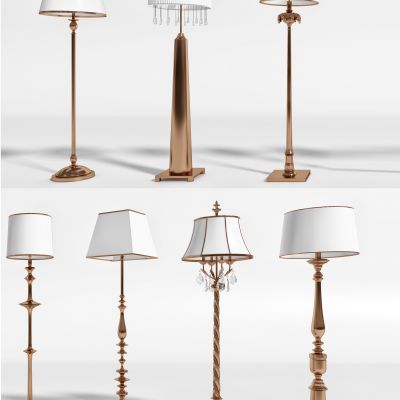 简欧欧式落地灯