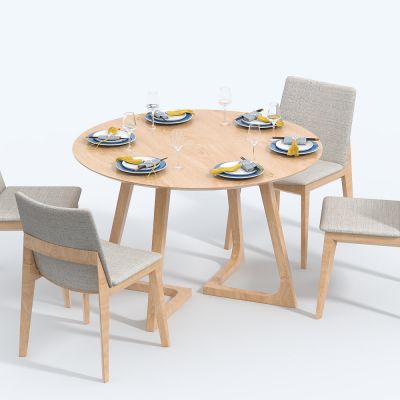 现代餐桌椅组合