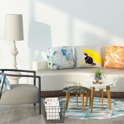 现代沙发茶几组合