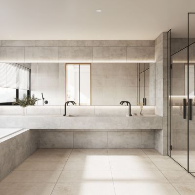 现代家居卫生间