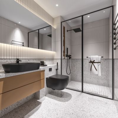 现代家居卫生间