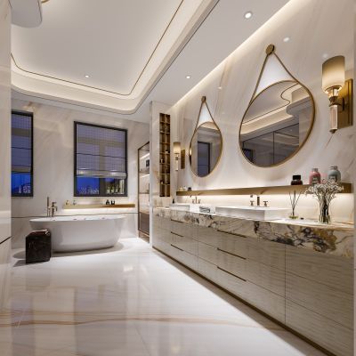 现代家居卫生间