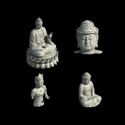 中式雕像佛像石像