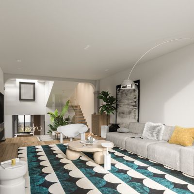 混搭风格个性客餐厅