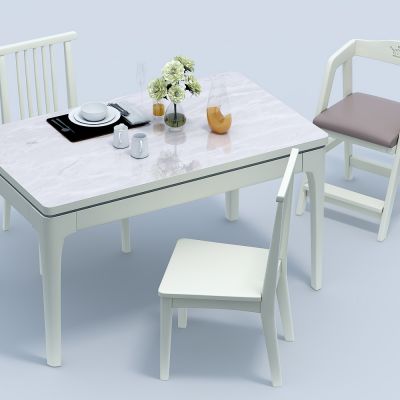 现代餐桌椅组合