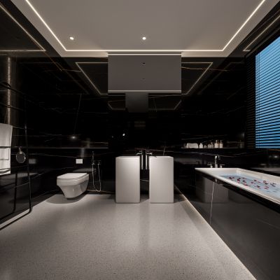 现代家居卫生间