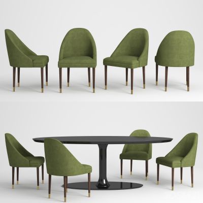 北欧休闲桌椅组合