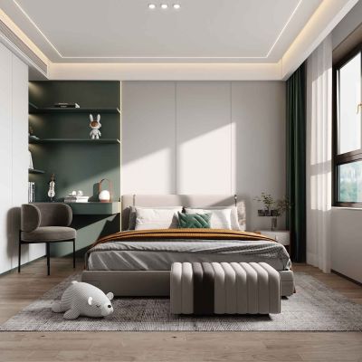 现代卧室儿童房