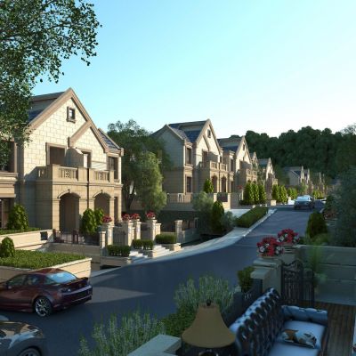 简欧欧式独栋别墅