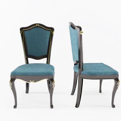 简欧欧式餐椅单椅