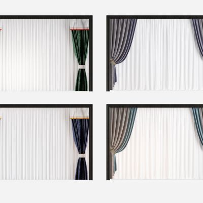 新中式布艺窗帘