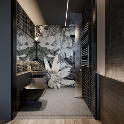 现代家居卫生间