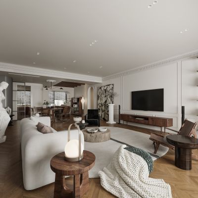 混搭风格个性客餐厅