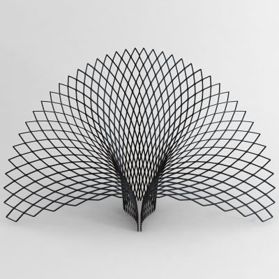 现代孔雀造型金属摆件