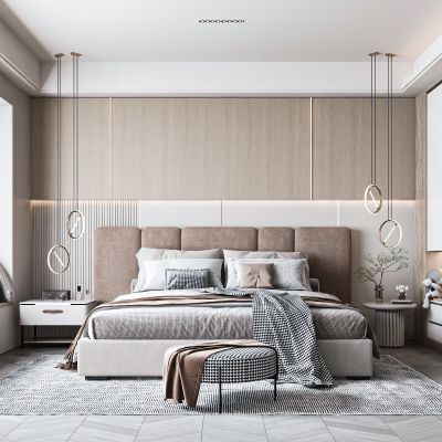 现代卧室