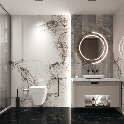 现代家居卫生间