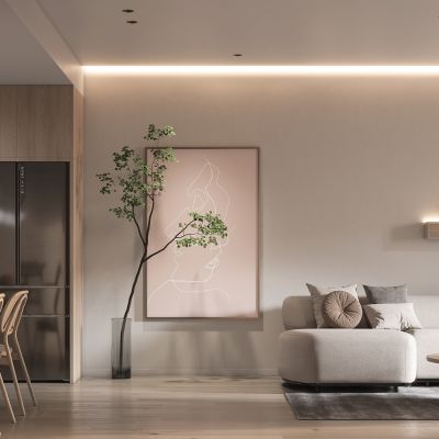 混搭风格个性客餐厅