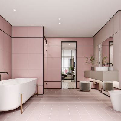 现代家居卫生间