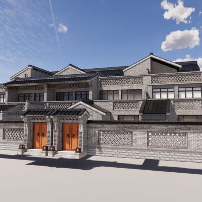 胶东中式民居院落