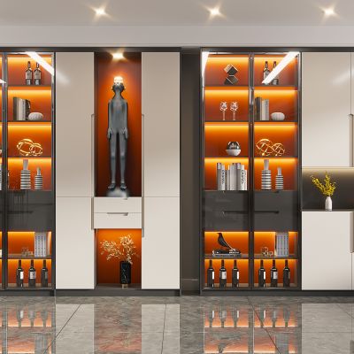 现代酒柜，轻奢酒柜