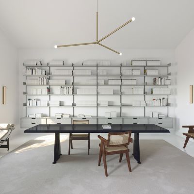 现代简约书房