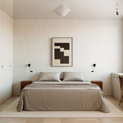 北欧简约卧室